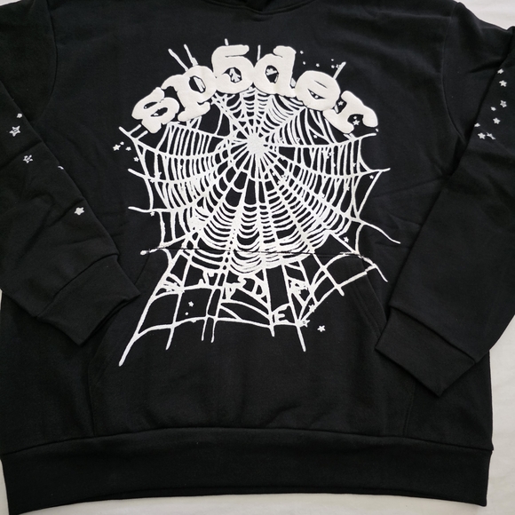 Black Hoodie for Men - Picture 3 of 16